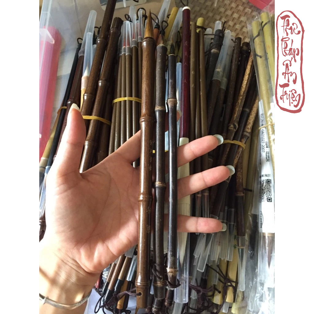 BÚT TIỂU TỰ LÔNG THỎ TINH KIẾT BÚT LÔNG THƯ PHÁP - Hình ảnh 7