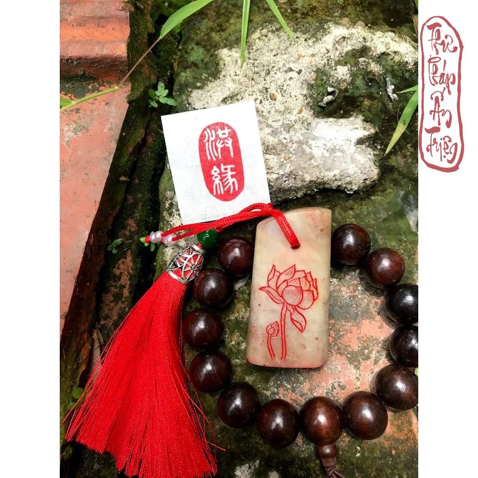 Ấn triện thư pháp chất liệu đá thọ sơn/ thanh điền - Nhàn chương/ tuỳ hình chương thư pháp - Hình ảnh 6