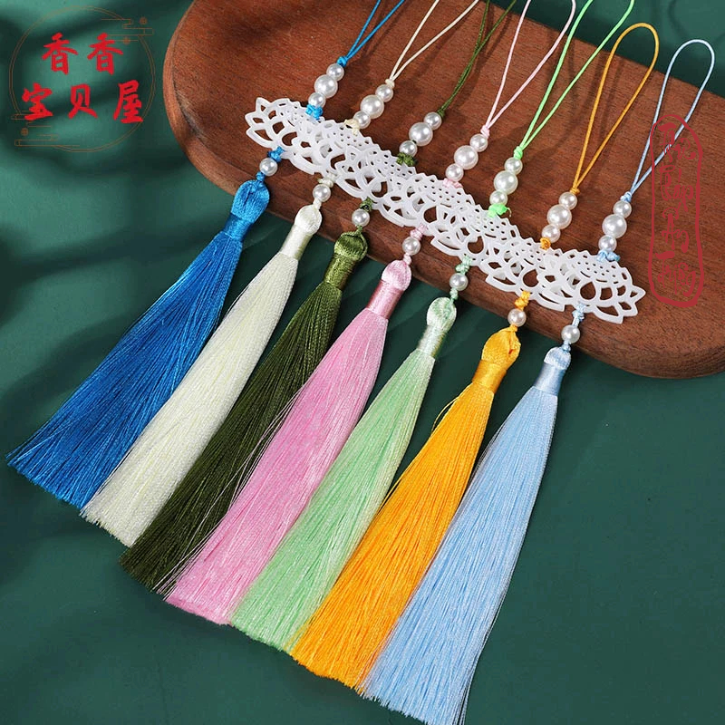Tua Rua Ngọc Bội Hoa Sen Treo Sáo Mặc Hán Phục Phụ Kiện Cổ Trang Áo Dài Thanh Tịnh - Hình ảnh 4