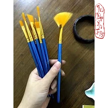 Bộ 10 cọ vẽ màu nước, sơn dầu chuyên nghiệp sợi Artist Brush - Hình ảnh 9