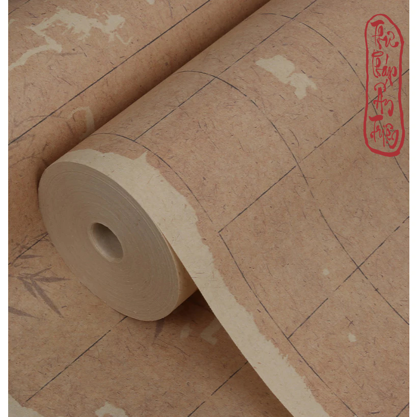 10mét Giấy Xuyến Chỉ Kẻ Ô Phú Cổ Trúc Hình Ô Vuông Ô Dọc 2cm 3cm Luyện Viết Chữ Thư Pháp Hán Việt - Hình ảnh 9