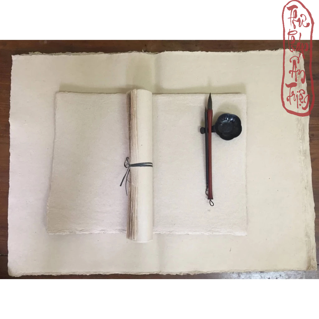 Giấy Dó Truyền Thống Làm Thủ Công - Hình ảnh 2