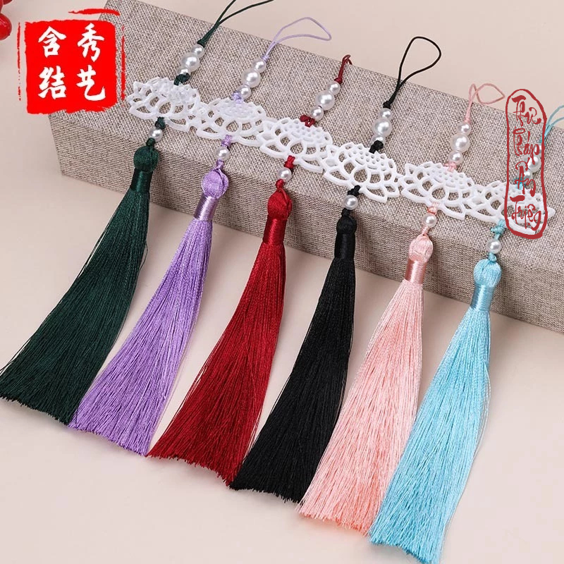 Tua Rua Ngọc Bội Hoa Sen Treo Sáo Mặc Hán Phục Phụ Kiện Cổ Trang Áo Dài Thanh Tịnh - Hình ảnh 8