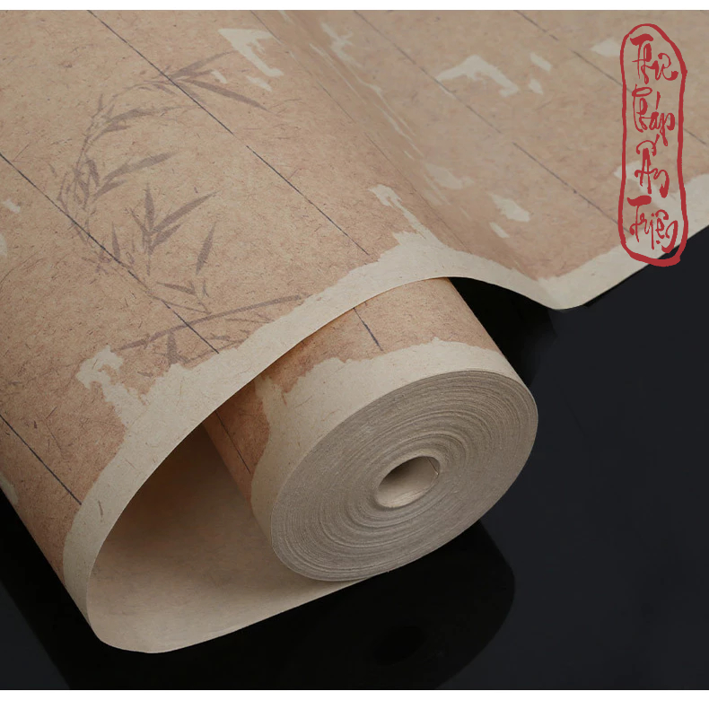 10mét Giấy Xuyến Chỉ Kẻ Ô Phú Cổ Trúc Hình Ô Vuông Ô Dọc 2cm 3cm Luyện Viết Chữ Thư Pháp Hán Việt - Hình ảnh 7