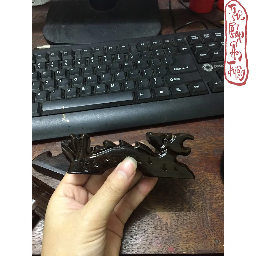 GÁC BÚT GỖ THƯ PHÁP - Hình ảnh 5
