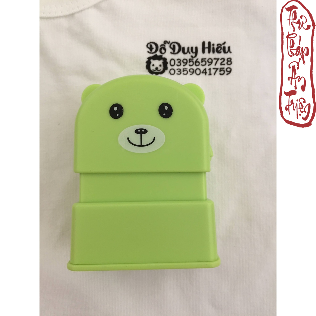 Con Dấu In Tên Bé - Con Dấu Nhỏ In Lên Quần Áo, Sách Vở Đồ Dùng... Cho Bé - Hình ảnh 8