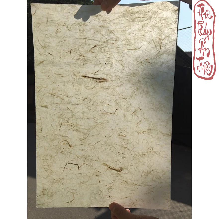 Giấy Dó Truyền Thống Làm Thủ Công - Hình ảnh 9