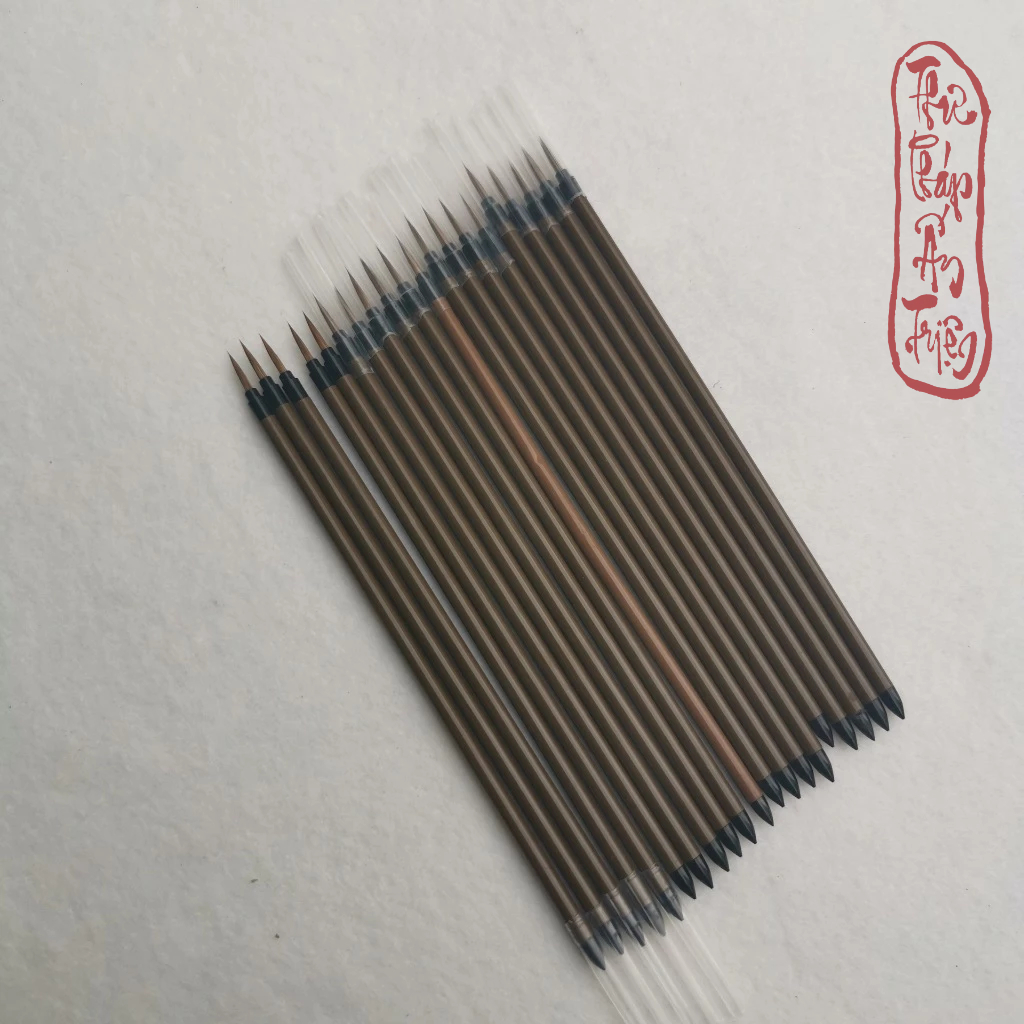 Bút tiểu chỉnh ngòi - bút lông thư pháp tiểu tự viết chữ - vẽ tranh thủy mặc, đi nét - Hình ảnh 6