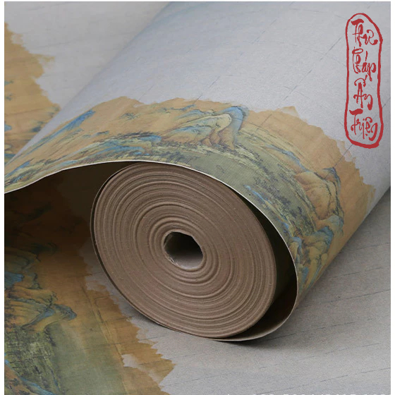 Thiên Lí Giang Sơn 10 Mét Giấy Xuyến Chỉ Kẻ Ô Vuông Ô Dọc 2cm 3cm Luyện Viết Chữ Thư Pháp Hán Việt - Hình ảnh 9