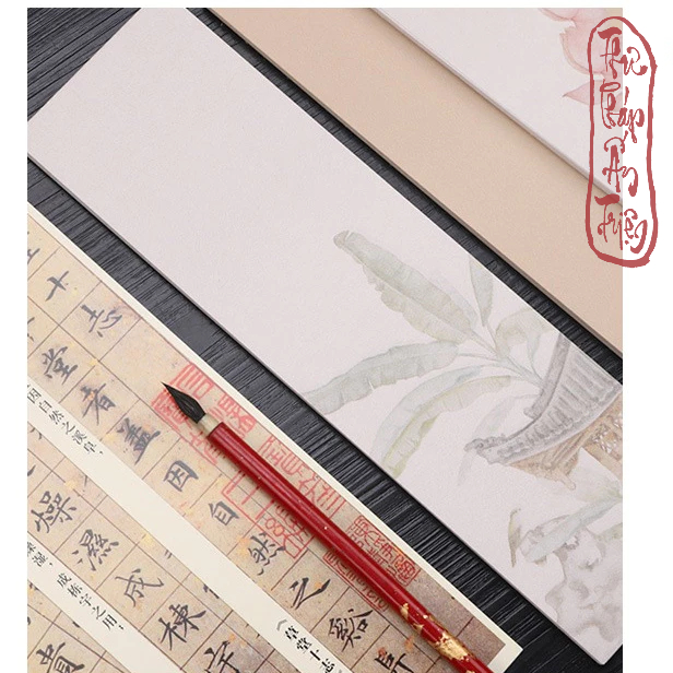 ( 20 Tờ ) Giấy Xuyến Chỉ Luyện Viết Chữ Thư Pháp Cổ Phong Hán Việt Quốc Phong Nhã Ý - Hình ảnh 3