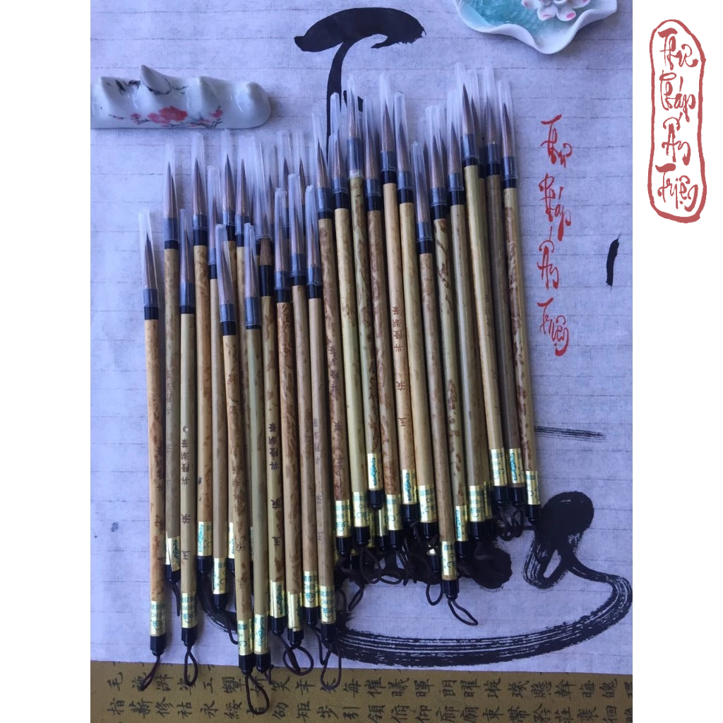 Cọ Hero - Bút Lông Hero Thư Pháp Lão Trọc Thực Hành Thư Pháp Việt