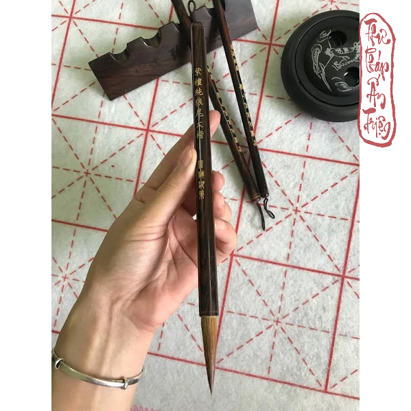 BÚT LÔNG THƯ PHÁP - TỬ ĐÀN THUẦN LANG VỸ KHẢI - Hình ảnh 3