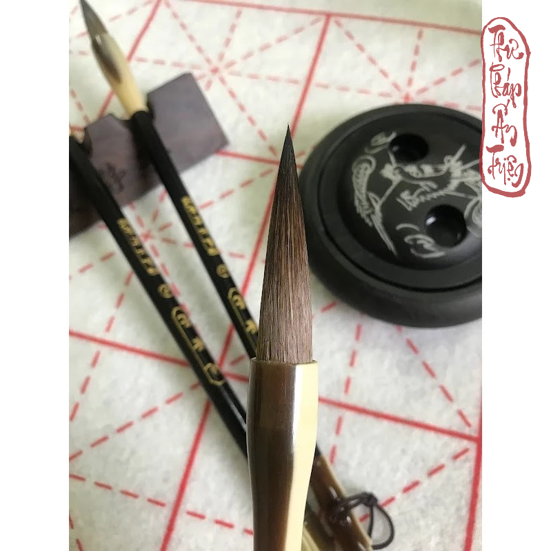 BÚT LÔNG THƯ PHÁP 100% LÔNG THỎ THUẦN TỬ HÀO - Hình ảnh 6