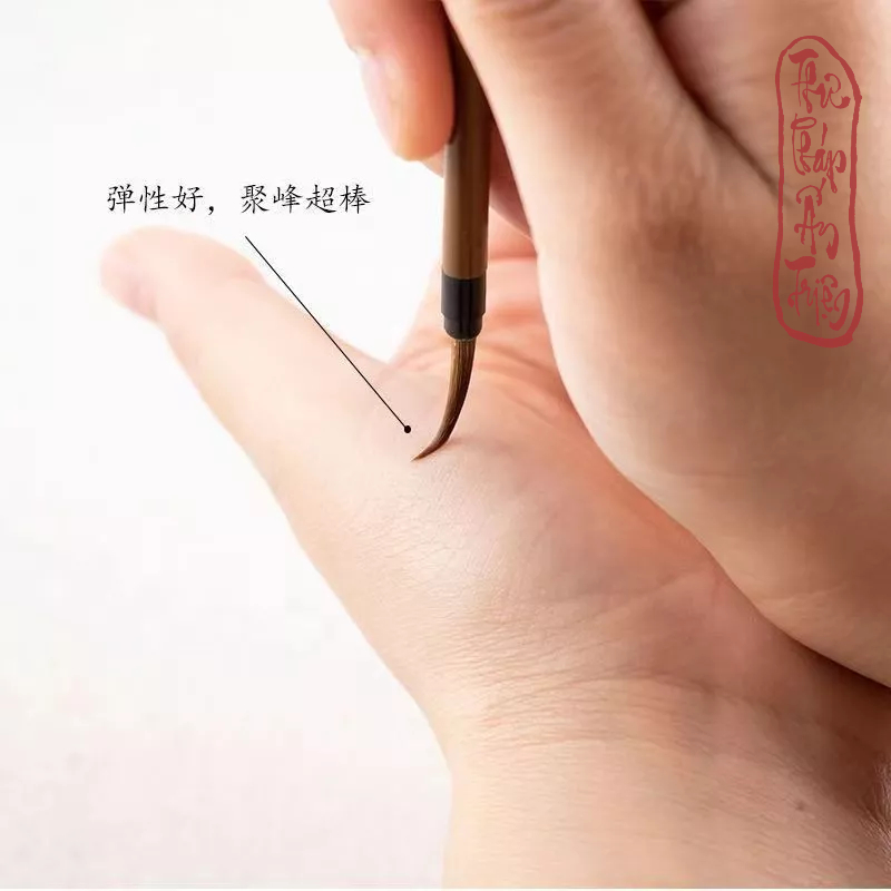 Bút tiểu chỉnh ngòi - bút lông thư pháp tiểu tự viết chữ - vẽ tranh thủy mặc, đi nét - Hình ảnh 7