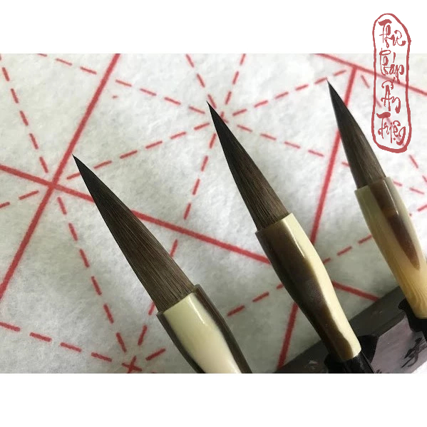 BÚT LÔNG THƯ PHÁP 100% LÔNG THỎ THUẦN TỬ HÀO - Hình ảnh 4