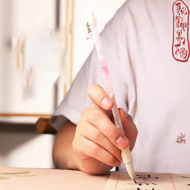 Bút Lông Thư Pháp Mục Thanh Kiêm Hào Luyện Chữ Hán Việt - Hình ảnh 9