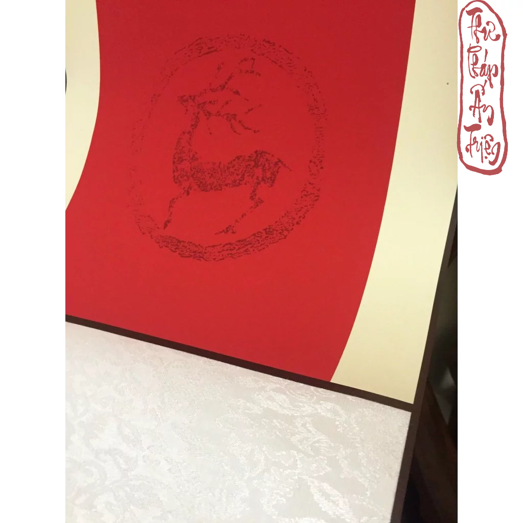 Biểu bo lụa viết câu đối 32x175cm 1 chiếc - Hình ảnh 9