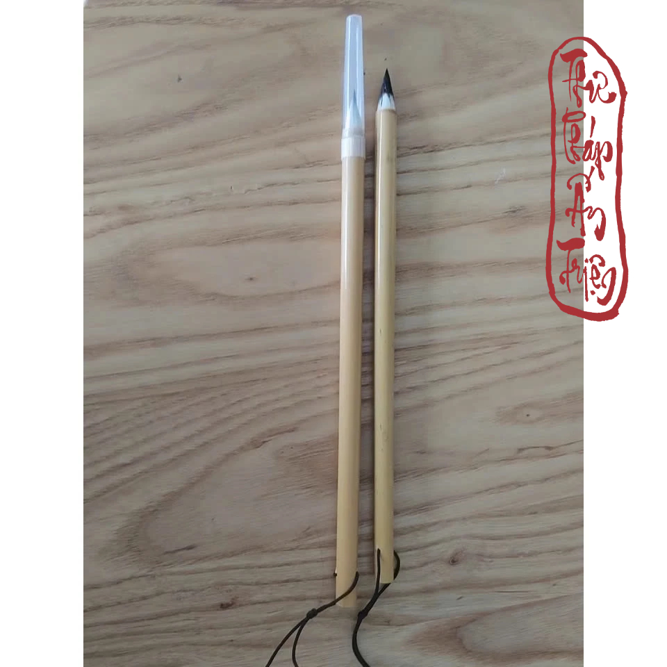 Bút Lông Thư Pháp Trúc Quản Tiểu Hồng Mao - Bút lông Tiểu Khải Luyện Viết Tiểu Tự - Hình ảnh 4