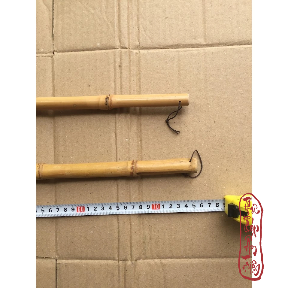 Bút lông thư pháp đại tự cỡ siêu lớn dài 75cm thân trúc cao cấp - Hình ảnh 4