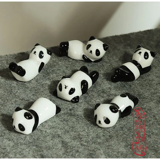 Gác bút sứ thư pháp mini dễ thương decor bàn học - Hình ảnh 5